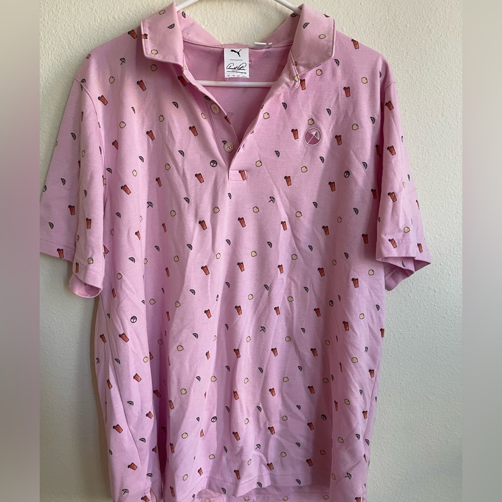 Puma Arnold Palmer golf polo L